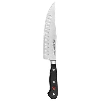Dao Thợ Thủ Công Wusthof 1040134318 17.8 cm Cán Nhựa Đen Thép Không Gỉ Carbon Cao