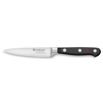 Dao Gọt Wusthof 1040100410 10.2 cm Lưỡi Thẳng Full Tang Rèn