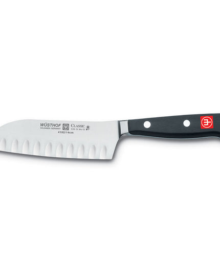 Dao Santoku Wusthof 4182-7 12.7 cm Lưỡi Rỗng