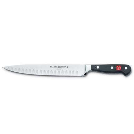 Dao Khắc Thịt Wusthof 4524-7/23 22.9 cm Cán Polymer Đen Thép Carbon Cao