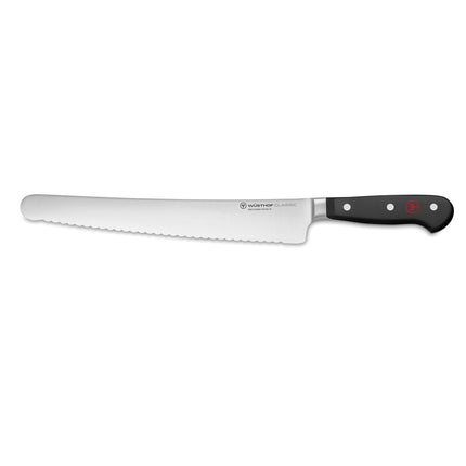 Dao Siêu Thái Lát Wusthof 1040133126 25.4 cm Lưỡi Lượn Sóng Full Tang Rèn