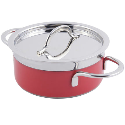 Nồi Bon Chef Classic Country French 4,1 lít màu đỏ kèm nắp - 60302