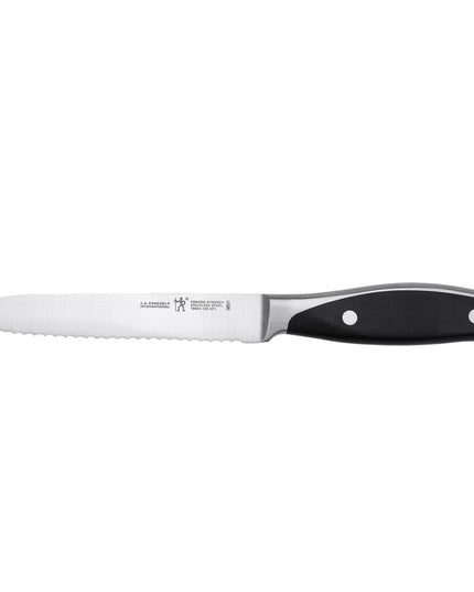 Dao Đa Năng Răng Cưa Henckels 1013830 12.7 cm Cán Nhựa Đen