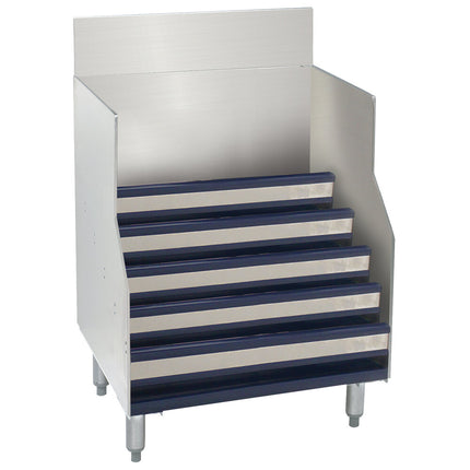Tủ trưng bày rượu inox 5 tầng Advance Tabco PRLR-24 Prestige Series 61 cm - Sâu 64 cm