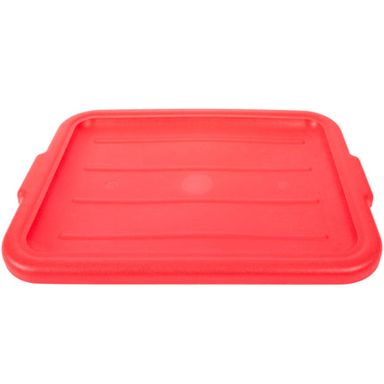 Nắp âm cho hộp đựng thực phẩm / khay bàn dọn nhựa polypropylene Vollrath 1522-C02 Traex Color-Mate màu đỏ - 51 x 38 cm