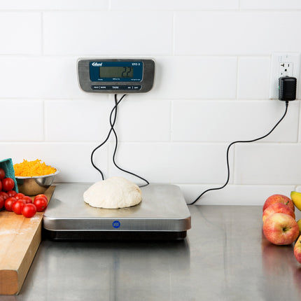 Cân pizza điện tử thép không gỉ hệ mét trừ bì bằng chân Edlund EPZ-5H 5.000 gram