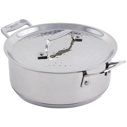 Nồi hầm inox bề mặt búa Bon Chef Cucina 2,8 lít kèm nắp - 60000HF