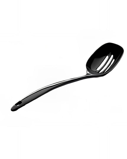 Thìa Phục Vụ Có Rãnh Elite Global Solutions MSP12S-B 30.5 cm - Melamine Đen