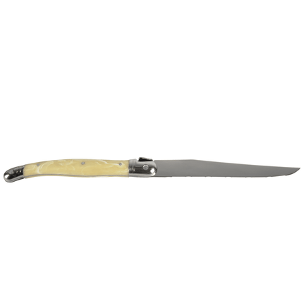 Dao Cắt Bít Tết Răng Cưa Laguiole 22.9 cm Sừng Tay Cầm Nhựa Thép Không Gỉ 5394S057