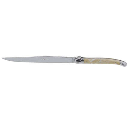 Dao Steak Laguiole 5394S077 22.9 cm Cán Nhựa Màu Sừng Thép Không Gỉ