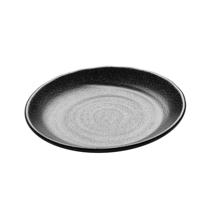 Đĩa tròn melamine Elite Global Solutions Zen JW7007 màu đen 20 cm - Thùng 6 cái