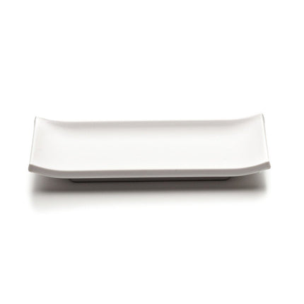 Khay chữ nhật melamine Elite Global Solutions JWTR19 Zen trắng 22,9 x 9,5 cm - Thùng 6 cái