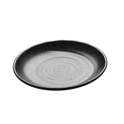Đĩa tròn melamine Elite Global Solutions JW7010 Zen đen 25,7 cm - Thùng 6 cái