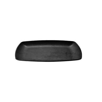 Đĩa nhựa melamine hình chữ nhật màu đen Elite Global Solutions JW7315 Zen 38 x 29 cm - Thùng 6 cái