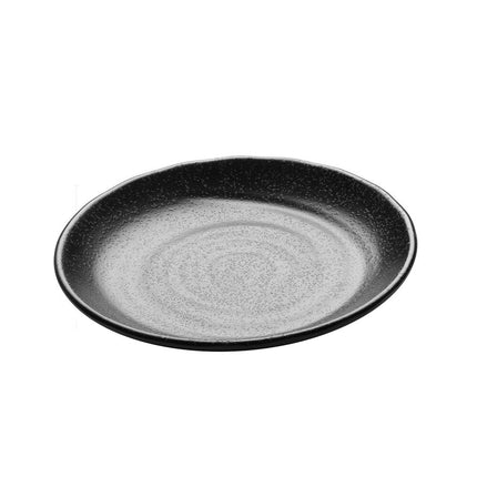Đĩa tròn melamine Elite Global Solutions JW7008 Zen đen 21,6 cm - Thùng 6 cái