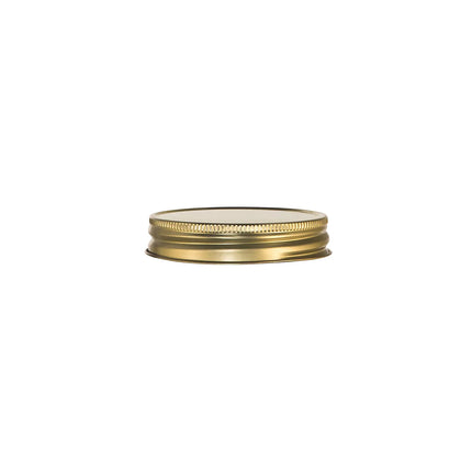 (72 pieces) LIBBEY | GGM Gastro DRINKING JARS - Lid - Metal - Gold - suitable for 70810, 70811 & 70812
