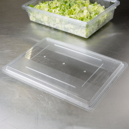 Nắp hộp đựng thực phẩm nhựa polycarbonate trong suốt Rubbermaid FG330200CLR - 66 x 46 cm