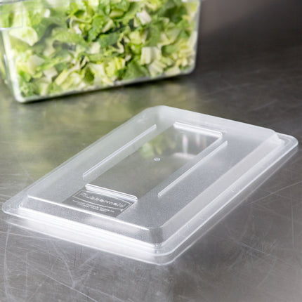 Nắp hộp đựng thực phẩm nhựa polycarbonate trong suốt Rubbermaid FG331000CLR 46 x 30 cm