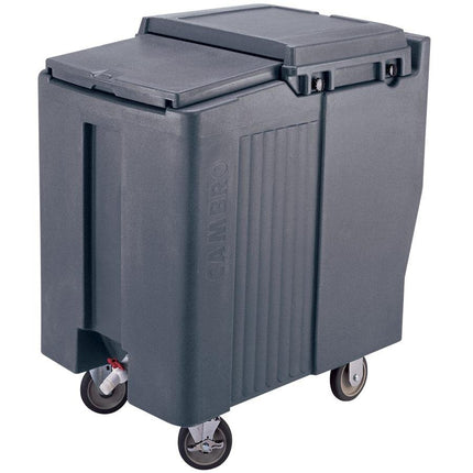 Thùng đá di động nắp trượt màu xanh đá phiến Cambro ICS175T401 SlidingLid 79 kg - Mẫu cao