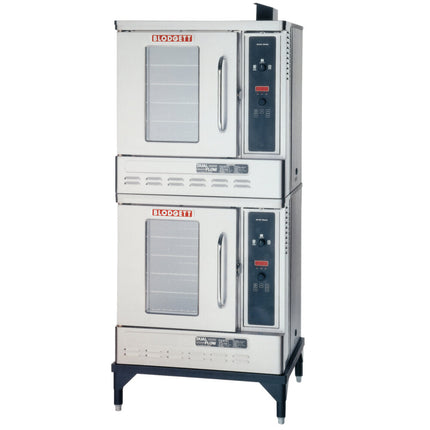 Lò nướng đối lưu Blodgett DFG-50 Premium Series dùng gas propan hai tầng khổ nửa kèm bộ chuyển hướng khói - 54.000 BTU