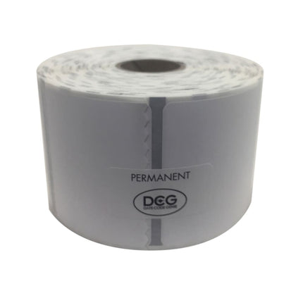 Nhãn Bảo Quản Thực Phẩm National Checking Company DCG-P23-4 Datecode Genie® Chữ Nhật 5.1 x 7.6 cm Trắng