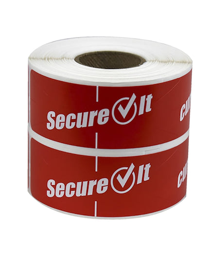 Nhãn Niêm Phong Chống Giả Mạo National Checking Company P13SI-2 SecureIt™ Chữ Nhật 2.5 x 7.6 cm Đỏ