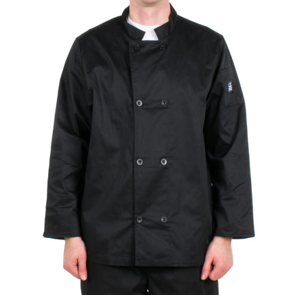 Áo bếp unisex Chef Revival Bronze J061 - Màu đen, Size M