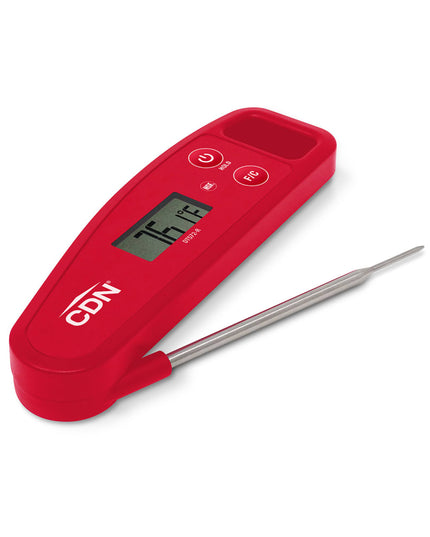 Nhiệt Kế Điện Tử Gấp CDN Thân Dài 8.6 cm, -50 Đến 300°C, Màu Đỏ (DT572-R)
