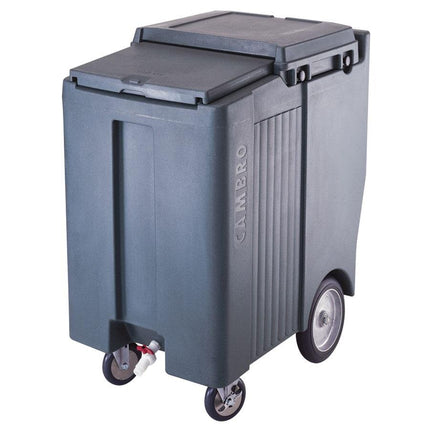 Thùng đá di động Cambro ICS200TB401 SlidingLid™ xanh đá - sức chứa 90,7 kg mẫu cao
