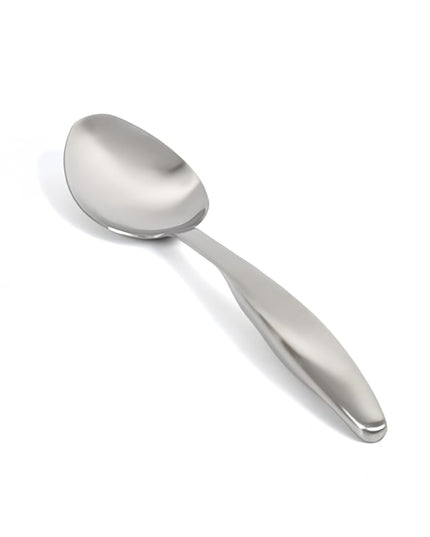Thìa Phục Vụ Có Rãnh Thép Không Gỉ Chải Xước Front Of The House BUT037BSS23 26 cm Bạc