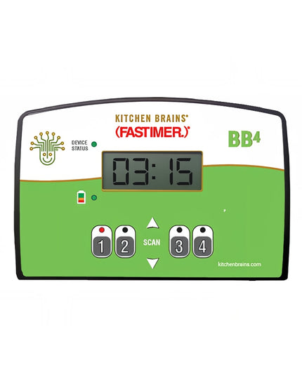 Đồng Hồ Hẹn Giờ Pin Kitchen Brains BB4 4 Nút Nam Châm