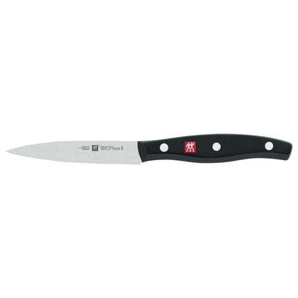 Dao Gọt Zwilling 1011723 10.2 cm Cán Nhựa Đen Thép Không Gỉ Carbon Cao