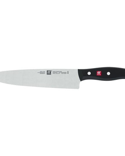 Dao Bếp Trưởng Zwilling 1011727 20.3 cm Tay Cầm Nhựa Đen Thép Không Gỉ Carbon Cao