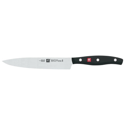 Dao Đa Năng Zwilling 1011730 15.2 cm Cán Nhựa Đen Thép Không Gỉ Carbon Cao