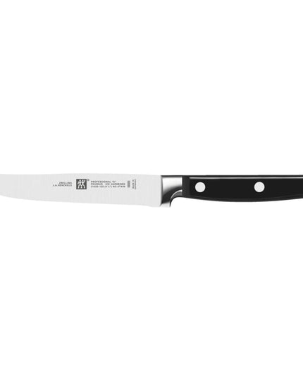 Dao Bít Tết Zwilling 1001504 11.4 cm Cán Nhựa Đen Thép Không Gỉ Carbon Cao