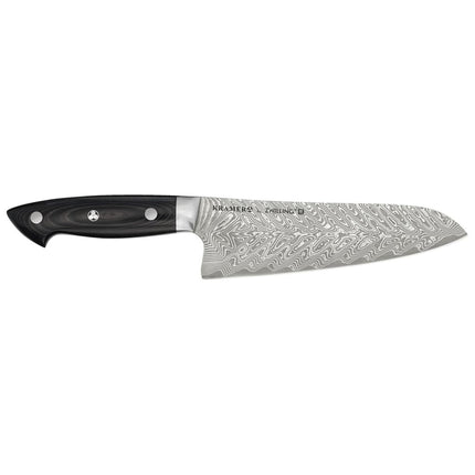 Dao Santoku Zwilling 1019634 17.8 cm Cán Micarta Vải Lanh Đen Thép Carbide