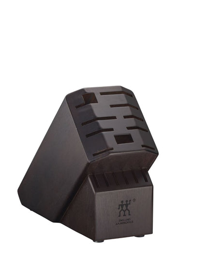 Khối Đựng Dao Zwilling 1018585 16 Khe Gỗ Óc Chó Đen