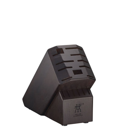 Khối Đựng Dao Zwilling 1018585 16 Khe Gỗ Óc Chó Đen