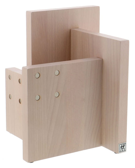 Giá Để Dao Nam Châm Gỗ Sồi Zwilling 1018626 8 Ngăn Màu Trắng