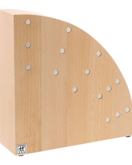 Giá Để Dao Nam Châm Gỗ Sồi Tròn Zwilling 1018629 10 Ngăn Màu Tự Nhiên
