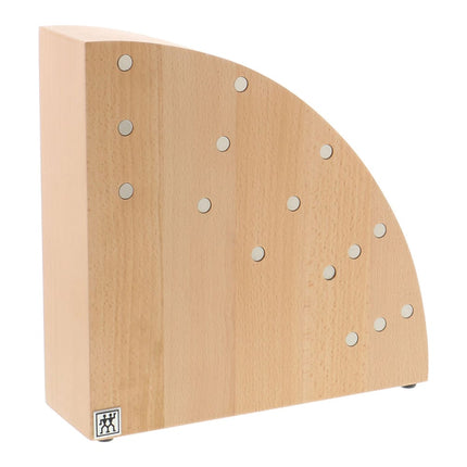 Giá Để Dao Nam Châm Gỗ Sồi Tròn Zwilling 1018629 10 Ngăn Màu Tự Nhiên