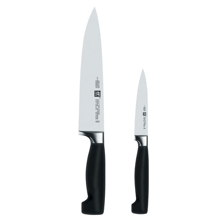 Bộ Dao Gọt Và Dao Đầu Bếp Zwilling 1002312 Thép Không Gỉ Carbon Cao Tay Cầm Nhựa Đen