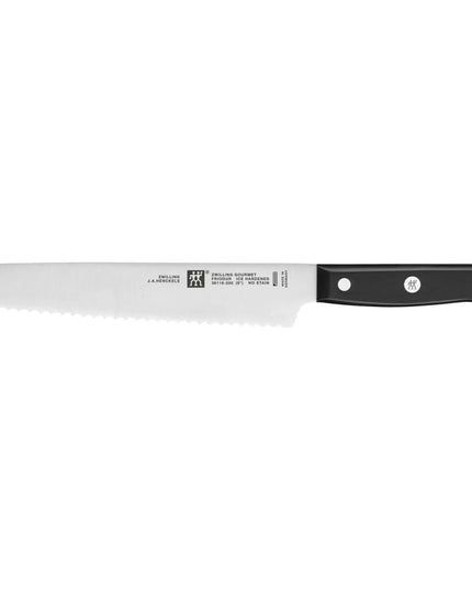 Dao Cắt Bánh Mì Zwilling 1002407 20.3 cm Cán Nhựa Đen Thép Không Gỉ Carbon Cao