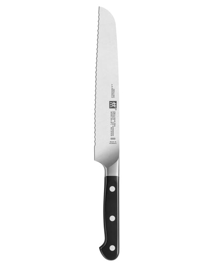 Dao Cắt Bánh Mì Zwilling 1002801 20.3 cm Cán Nhựa Đen Thép Không Gỉ Carbon Cao