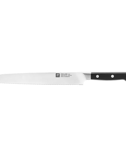 Dao Cắt Bánh Mì Zwilling 1002804 22.9 cm Cán Nhựa Đen Thép Không Gỉ Carbon Cao