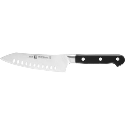 Dao Santoku Zwilling 1002862 14 cm Tay Cầm Nhựa Đen Thép Không Gỉ Carbon Cao