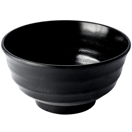 Tô melamine đen Elite Global Solutions Zen JW1105 385 ml - Thùng 6 cái