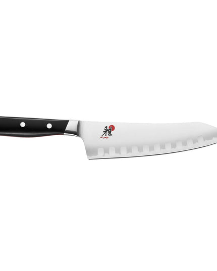 Dao Santoku Miyabi 1019687 17.8 cm Kiểu Lắc Cán Nhựa Đen Thép Carbide Không Gỉ