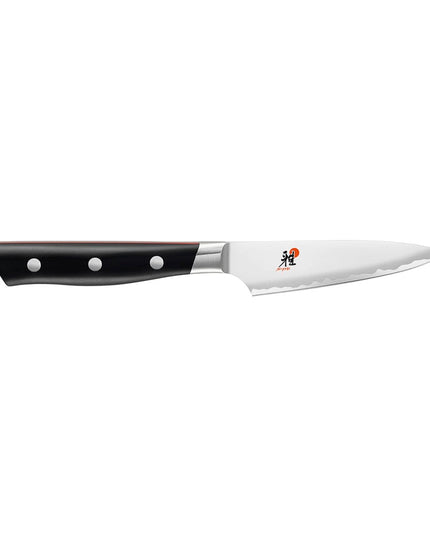 Dao Gọt Trái Cây Miyabi 1019692 8.9 cm Cán Nhựa Đen Thép Không Gỉ Carbide