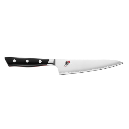 Dao Chuẩn Bị Miyabi 1019716 13.3 cm Tay Cầm Nhựa Đen Thép Không Gỉ Carbide